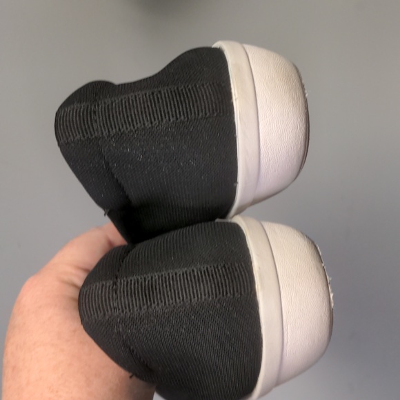 Cloudsteppers by Clarks Black Ballet Shimmer Gathered Flats Size 7 - Picture 8 of 10